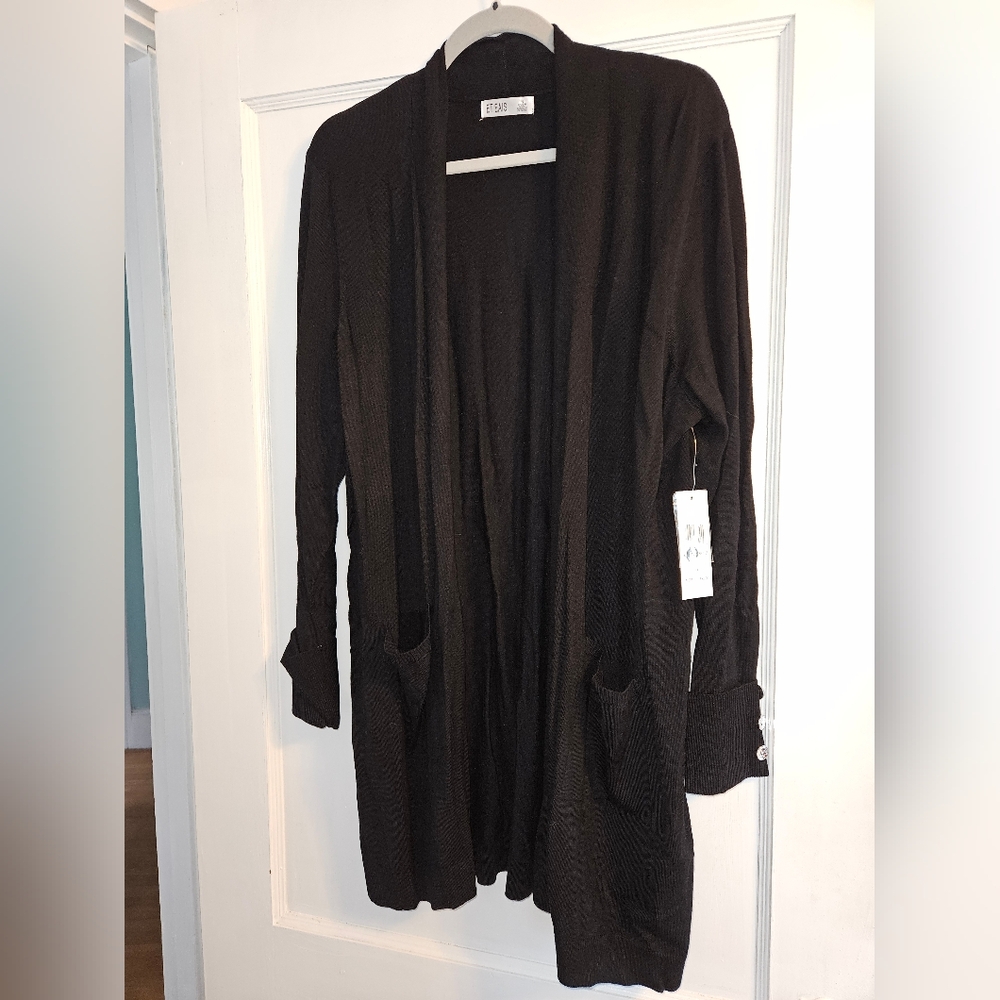 🆕️ET EAIS Black Cardigan